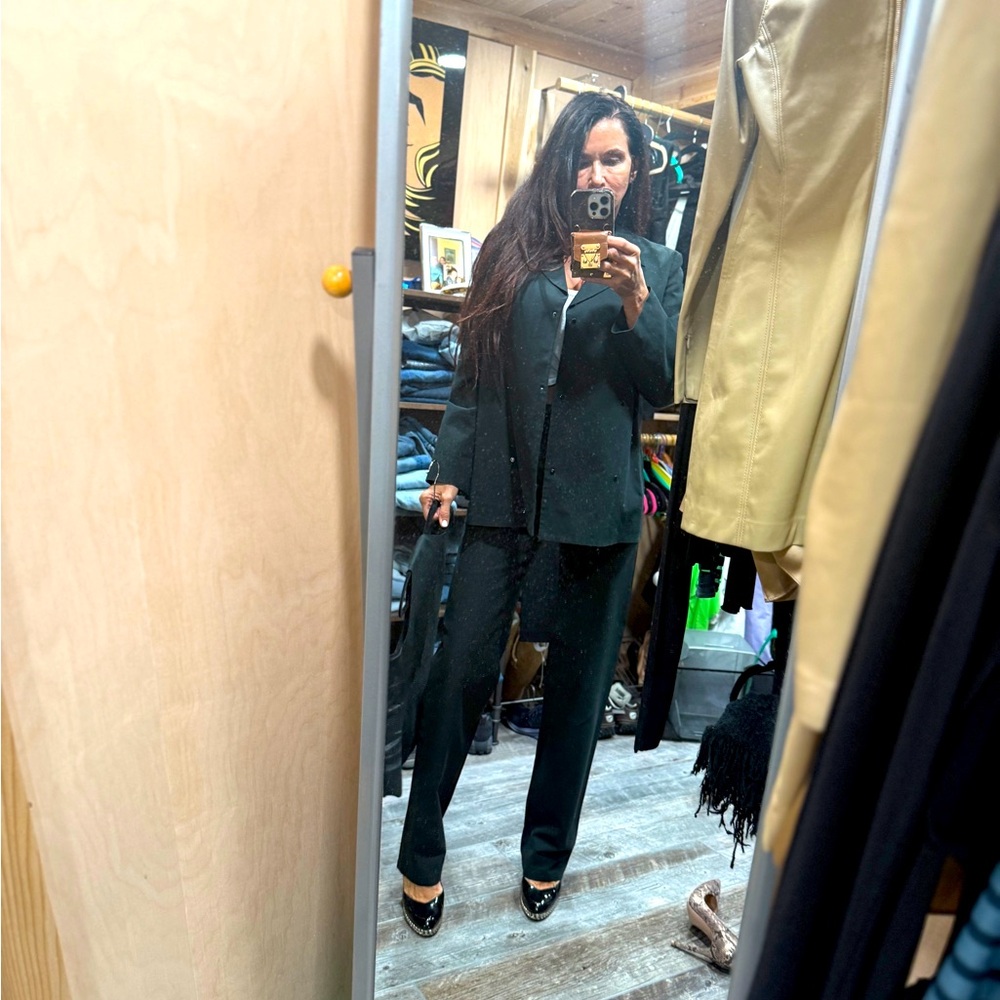 Calvin Klein blazer pants and shell top